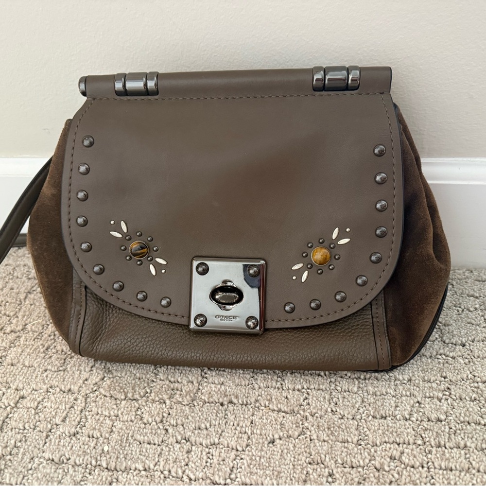 Coach Brown Leather Women's Bag